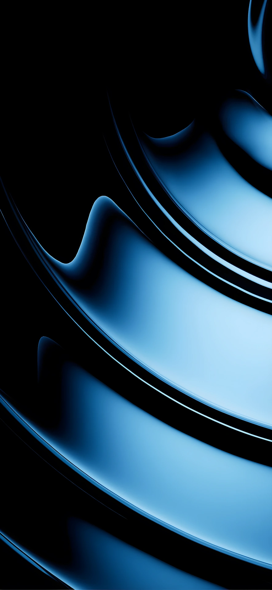 Download Abstract Blue Metallic Wave Curves 4K Wallpaper in 4K UHD Abstract Blue Metallic Wave Curves 4K - Free 8K and 4K mobile Wallpaper Background