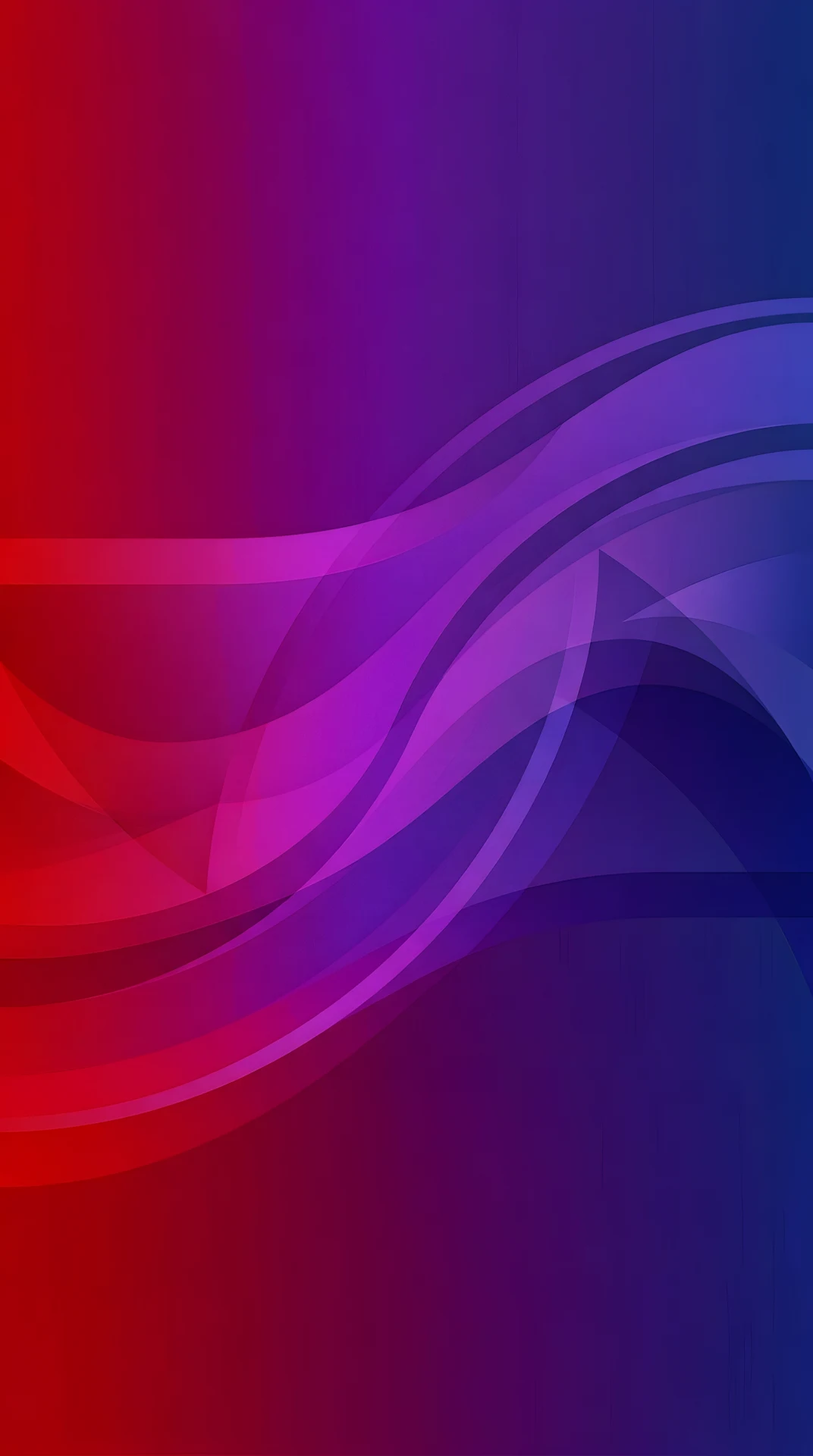 Abstract Digital Gradient Artwork Shifting from Red to Indigo - Free 4K mobile Wallpaper