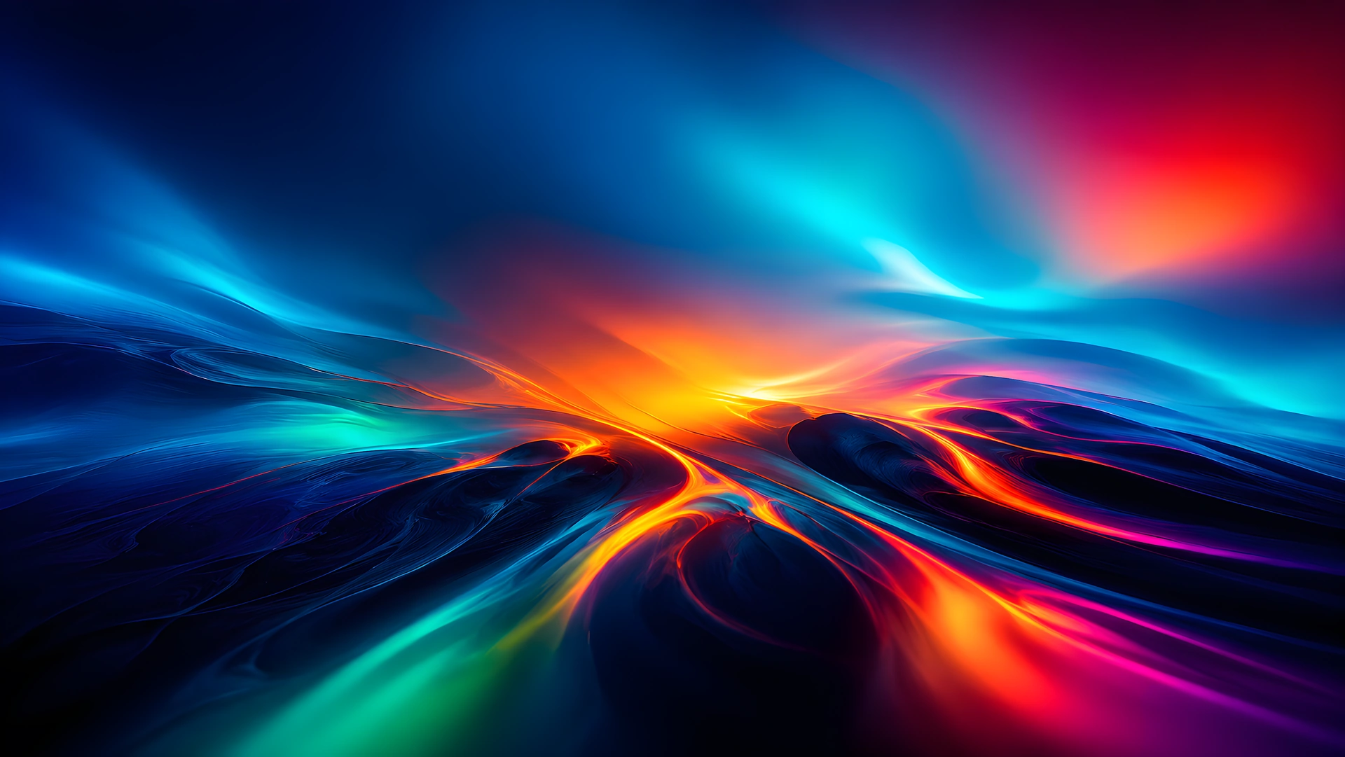 Download Abstract Fluid Neon Waves Aurora 4K Wallpaper in 4K UHD Abstract Fluid Neon Waves Aurora 4K - Free 8K and 4K desktop Wallpaper Background