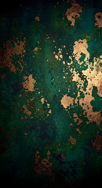 Abstract Liquid Gold Flowing Texture - Free mobile Wallpaper