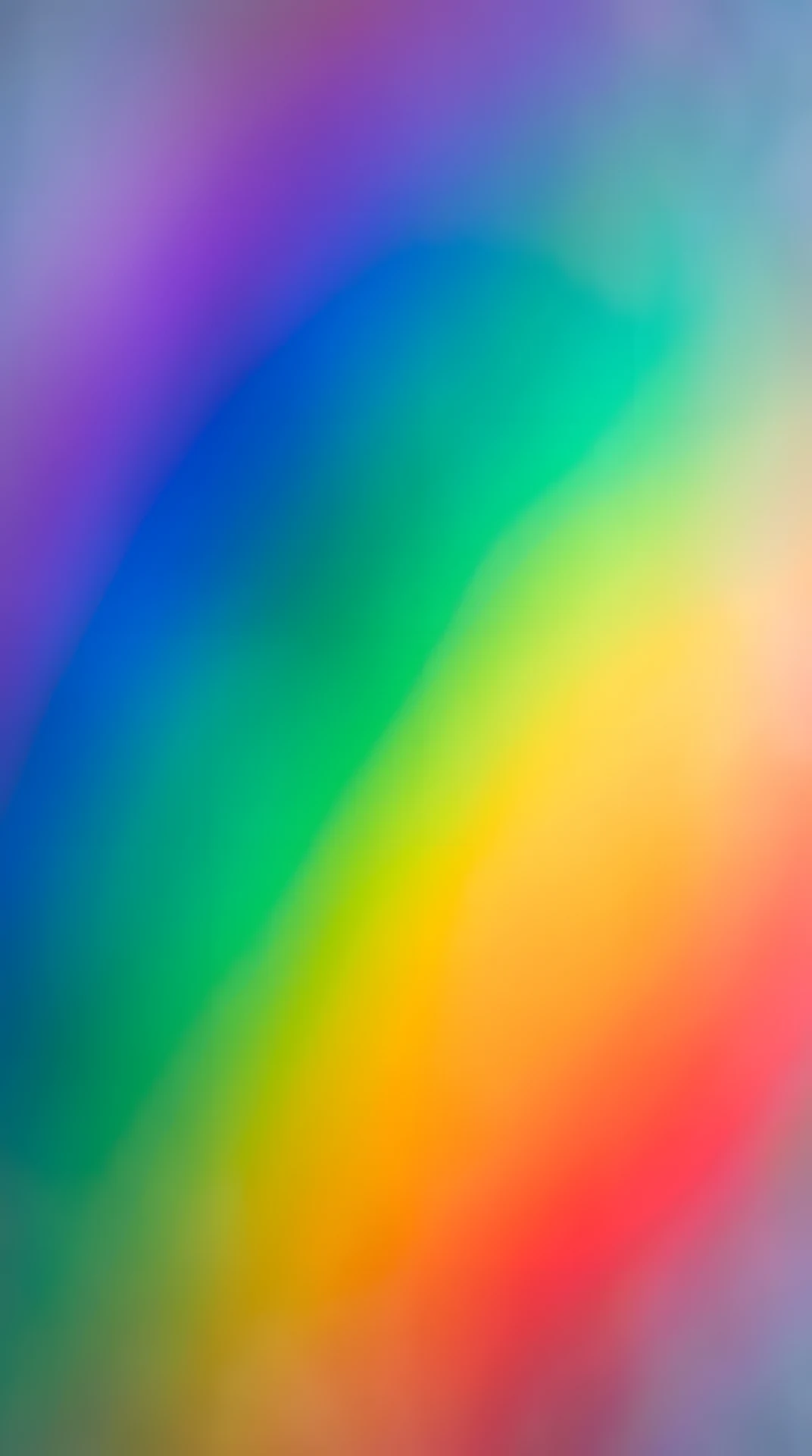 Abstract Vibrant Rainbow Spectrum Blur Gradient - Free 4K mobile Wallpaper