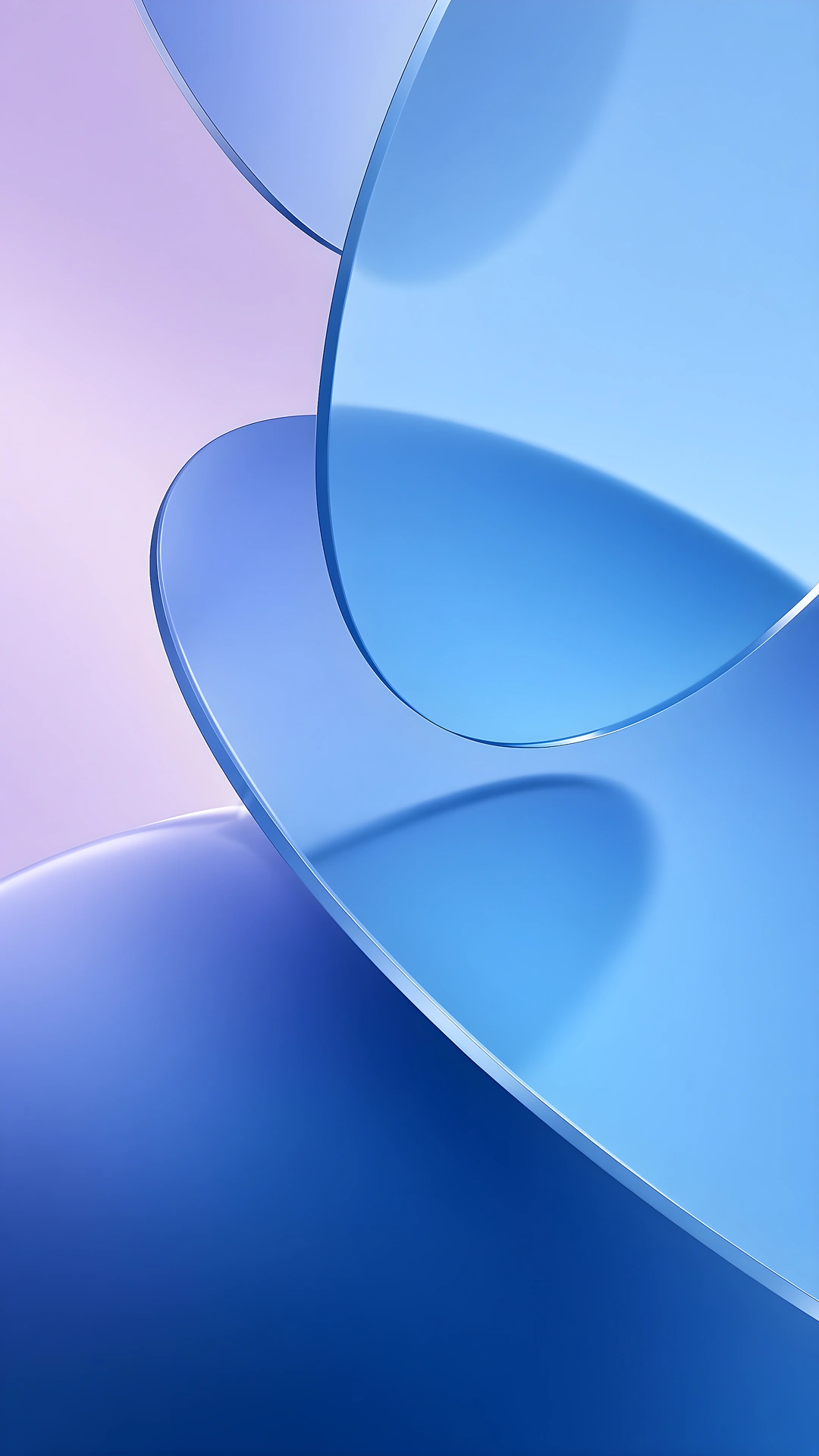 Download Blue Glass Curved Geometry Minimalist 4K 4K Wallpaper Blue Glass Curved Geometry Minimalist 4K - Free 4K mobile Wallpaper