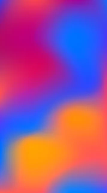 Bright Multi-Color Blurred Abstract Gradient Background - Free mobile Wallpaper