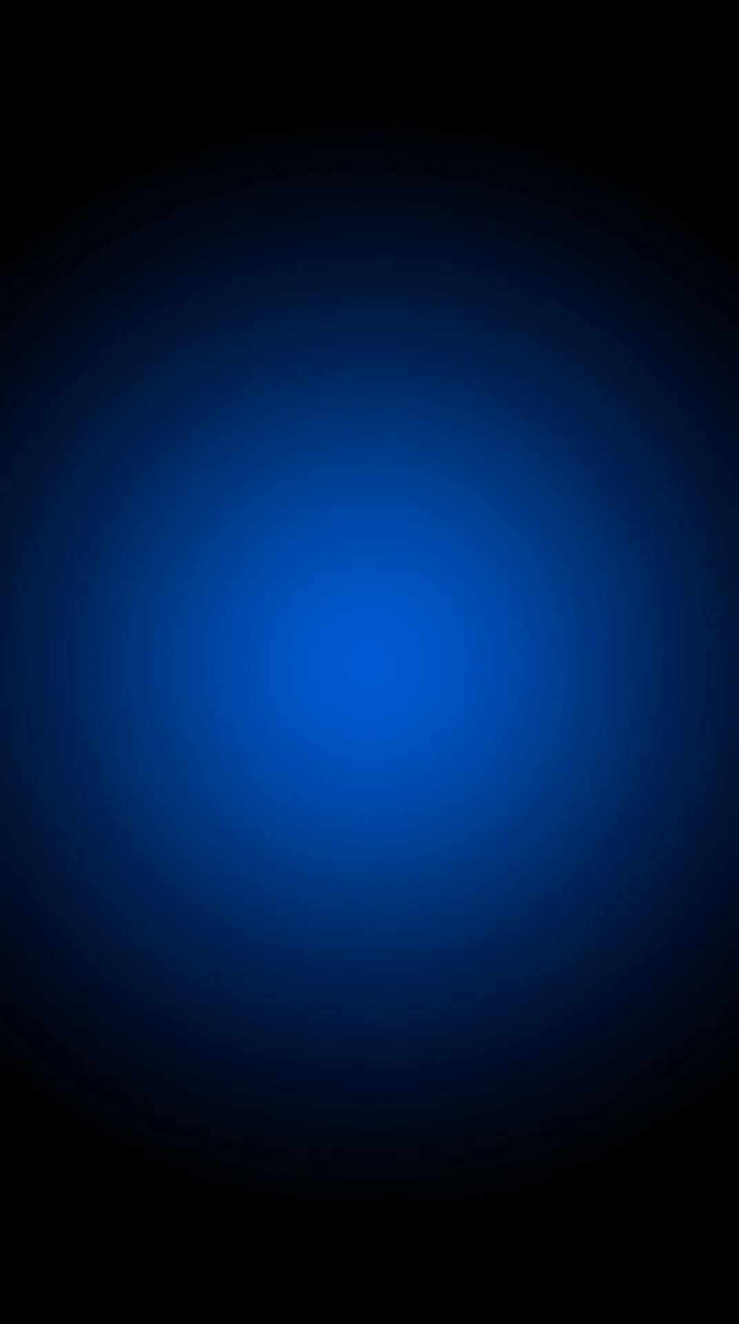 Deep Blue to Black Vignette Abstract Gradient Background - Free 4K mobile Wallpaper
