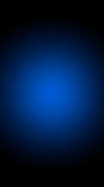 Deep Blue to Black Vignette Abstract Gradient Background - Free mobile Wallpaper