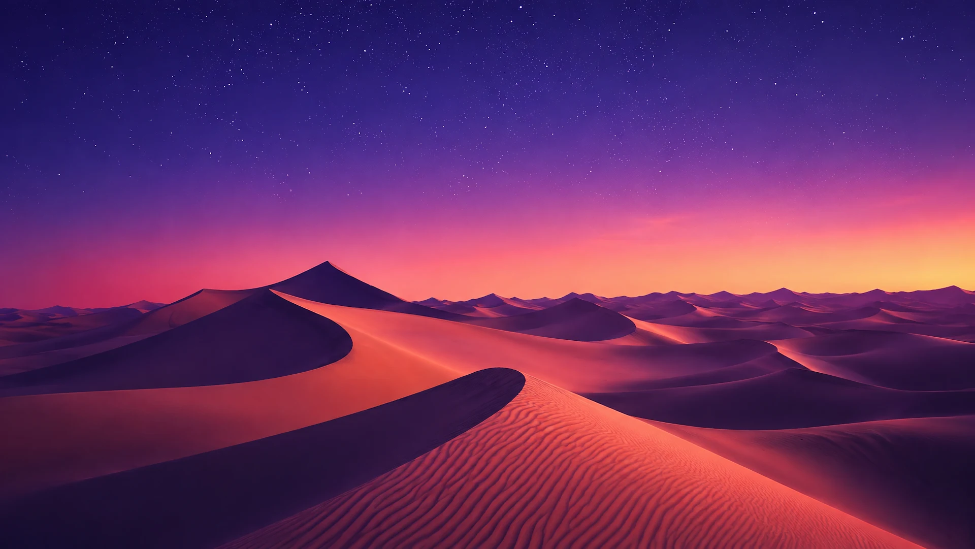 Download Desert Sand Dunes Sunset Twilight 4K 4K Wallpaper Desert Sand Dunes Sunset Twilight 4K - Free 4K desktop Wallpaper