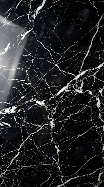 Luxury Monochrome Black Marble Texture Background - Free mobile Wallpaper