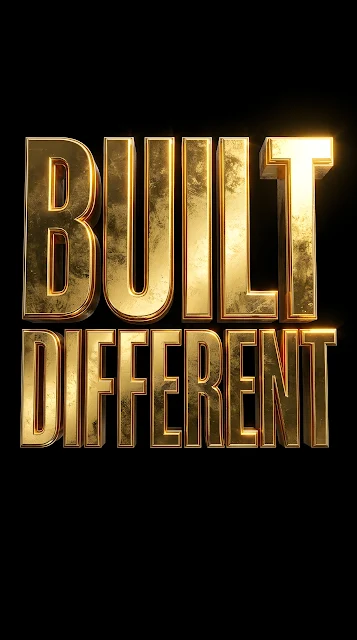 Luxury Streetwear Gold Embossed Typography Jet Black Background - Free mobile Wallpaper