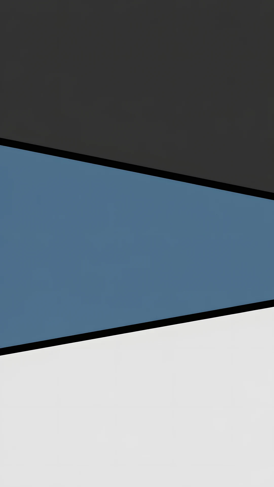 Minimal Charcoal and Blue Geometric Panels - Free 4K mobile Wallpaper