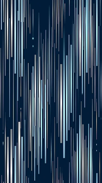 Minimalist Abstract Silver Cascading Waterfall Elements - Free 4K & 8K mobile Wallpaper