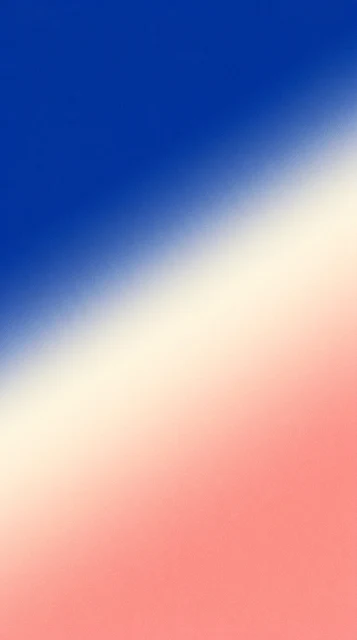 Minimalist Cobalt Blue to Coral Pink Diagonal Gradient Wallpaper - Free 4K & 8K mobile Wallpaper