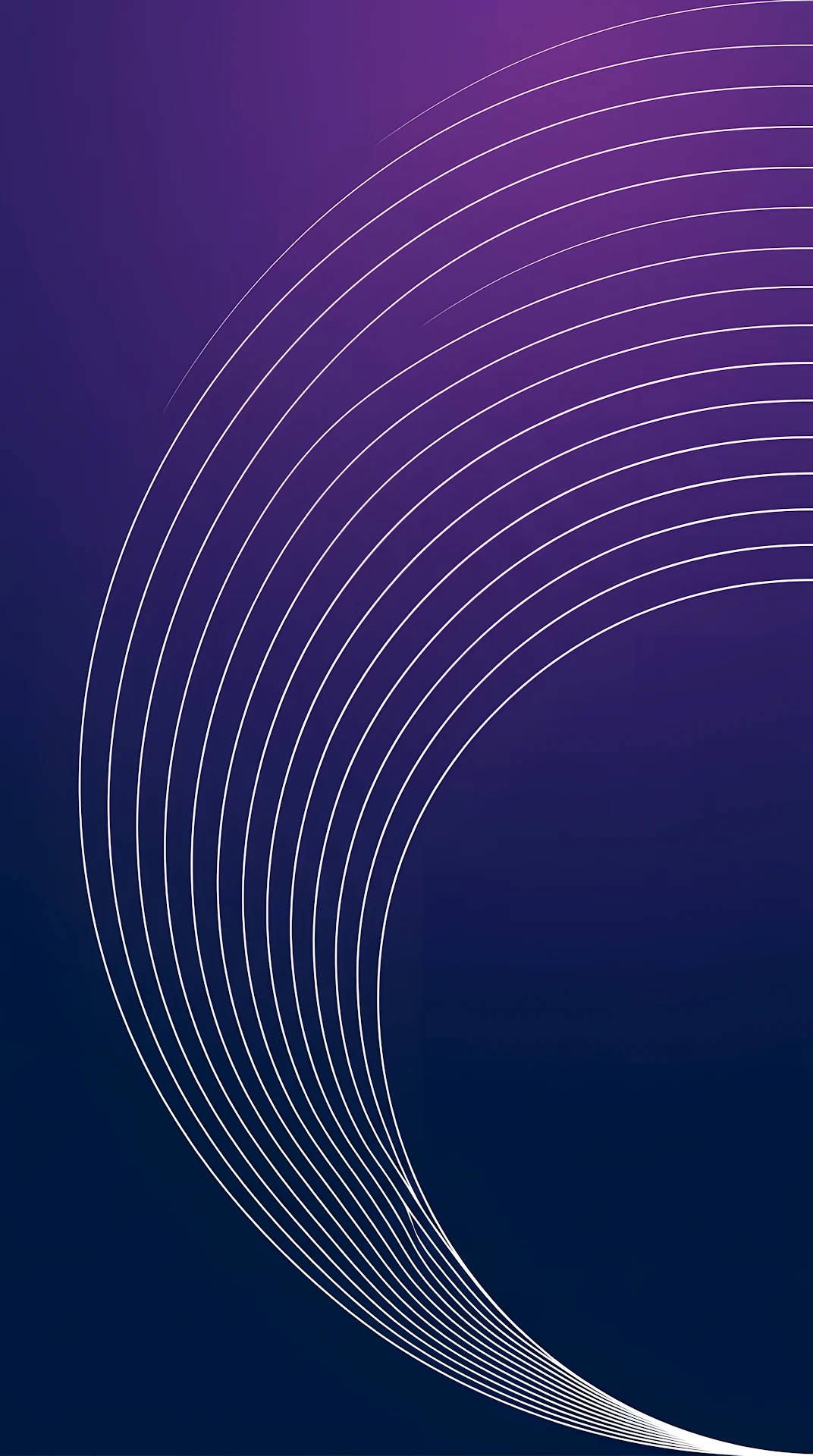 Minimalist Concentric Line Pattern with Blue and Purple Gradient Background - Free 4K mobile Wallpaper