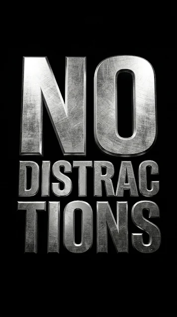 Minimalist Luxury Matte Black Silver Embossed Typography Background - Free 4K & 8K mobile Wallpaper