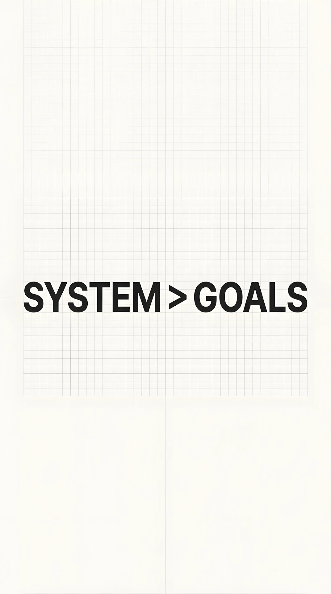 Notion Style Minimalist Grid Productivity Typography Background - Free 4K mobile Wallpaper