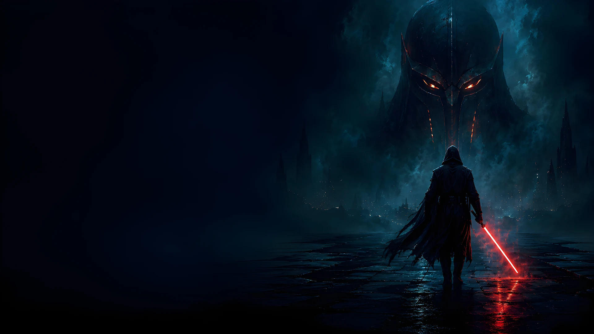 Sci Fi Villain Silhouette Desktop Wallpaper - Free 4K desktop Wallpaper