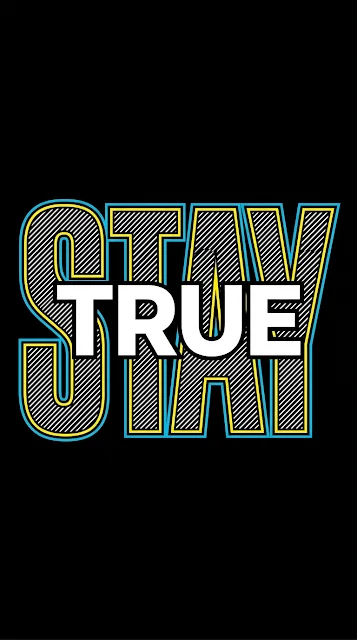 Sleek Modern Streetwear Typography Graphic on Black Canvas - Free 4K & 8K mobile Wallpaper