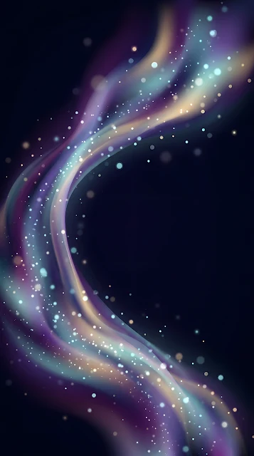 Smooth Violet Indigo Gradient Mesh Background - Free mobile Wallpaper