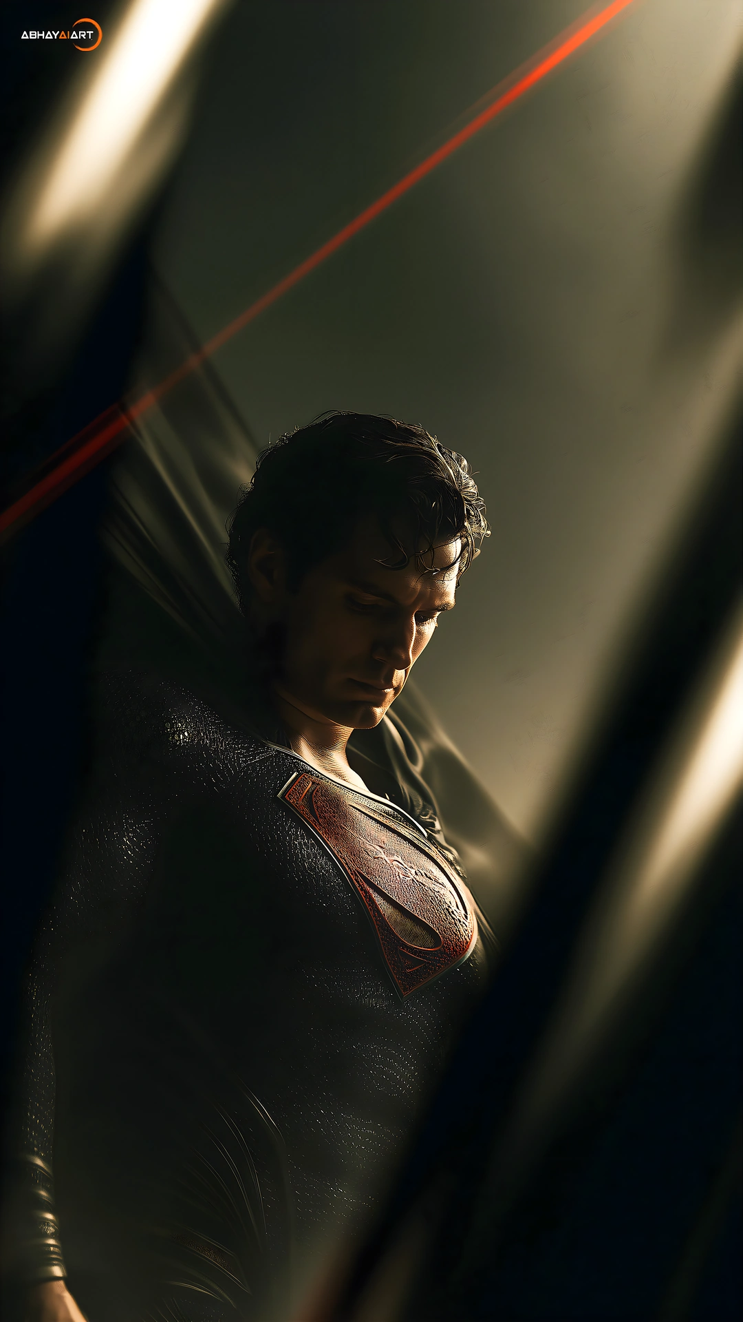 Superman Black Suit Cinematic Sunlight HD - Free 8K and 4K mobile Wallpaper Background