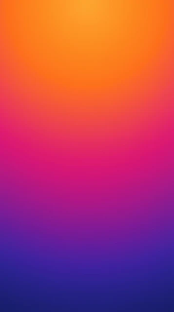 Vibrant Tropical Sunset Gradient Background Tangerine to Indigo - Free 4K & 8K mobile Wallpaper